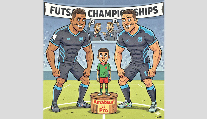 Bangladesh Futsal: Amateur players thrown into the deep end