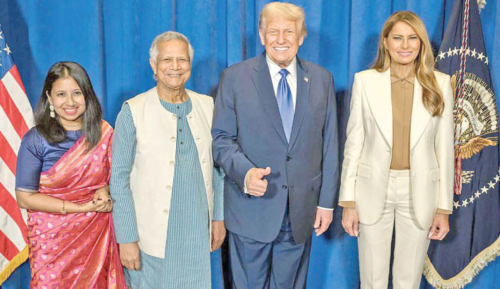 CA, his daughter join reception hosted by US president