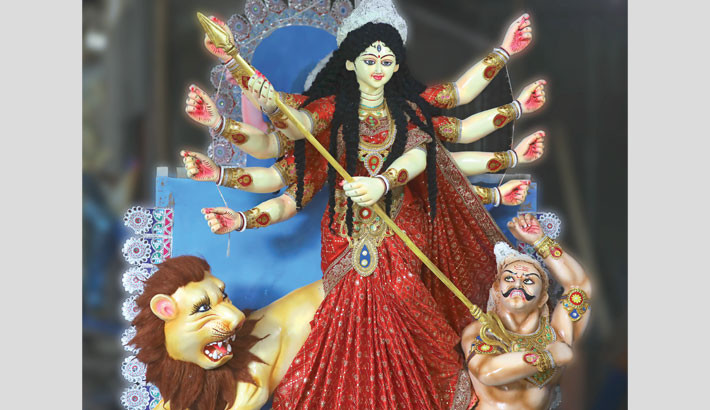Sharadiya Durga puja begins today amid tight security