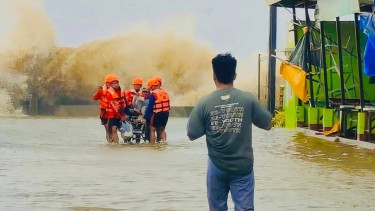 Storm Bualoi bears down on Vietnam