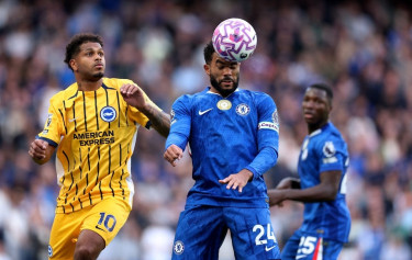10-man Chelsea suffer 3-1 home defeat by Brighton
