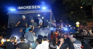 21 Bangladeshis among 196 detained in Malaysia immigration raid