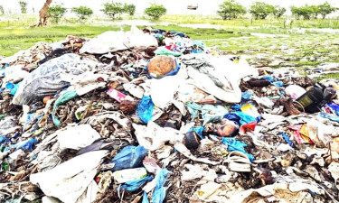 Nets choke the flow of Bishkhali River