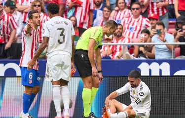 Real Madrid captain Carvajal sidelined with calf injury