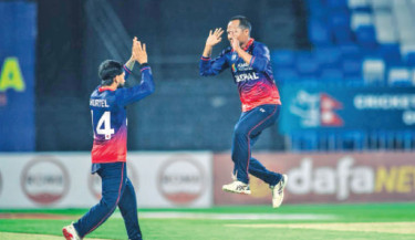 Nepal savours ‘historic’ first win against Windies
