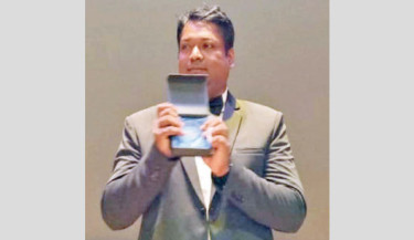 Daily Sun’s Mostafijur Rahman wins commended award at SIPA