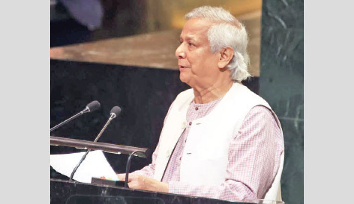 CA Yunus demands pressure on Myanmar to end Rohingya crisis