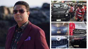 BNP leader Azad using unregistered and registered luxury cars, none in his name