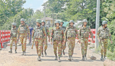 Protests continue in Khagrachhari without any violence