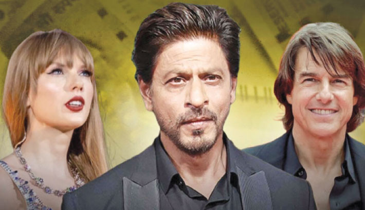 Shah Rukh becomes world’s richest actor, beats Taylor Swift, Tom Cruise