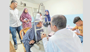 BEHRI offers free eye care in Joar Shahara