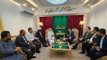 Swedish envoy calls on Jamaat Ameer