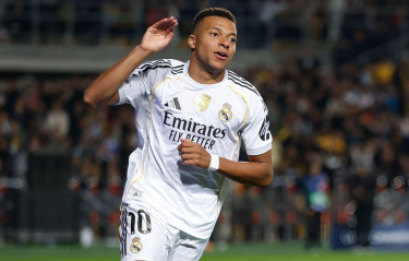 Real Madrid thrash Kairat with Mbappe hat-trick