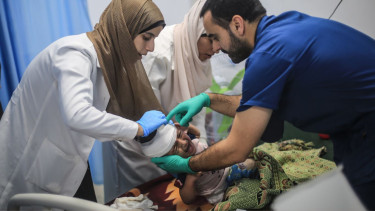 Gaza doctors are starving while fighting to save lives