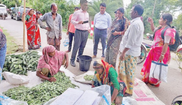 Khulna woman transforms life through hyacinth 
bean farming