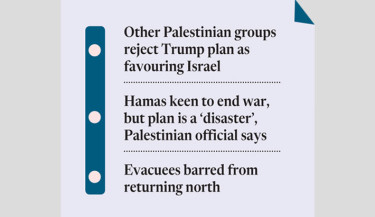 Israel ramps up Gaza City offensive as Hamas weighs Trump plan