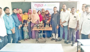 Sewing training makes women in Charfassion happy