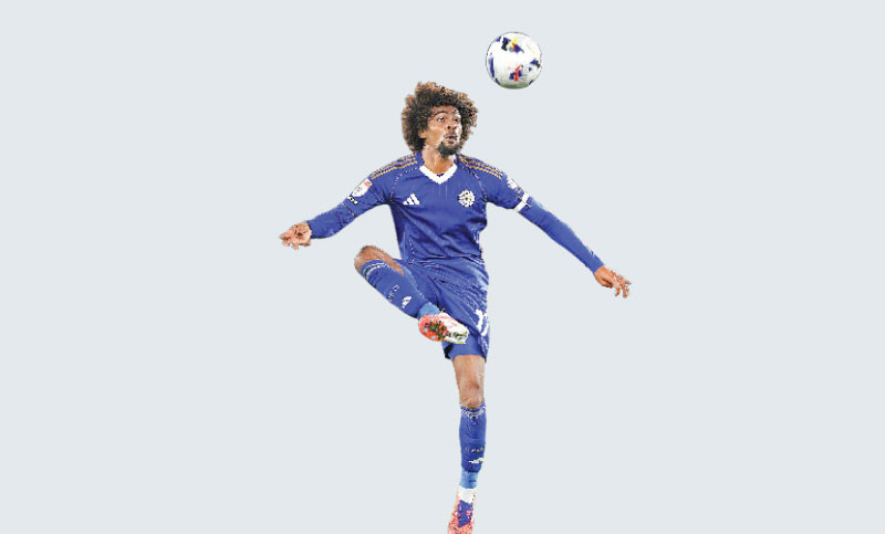 Hazma Chowdhury in action against Wrexham during the Leicester City's Championship match on  Wednesday.
LCFC photo