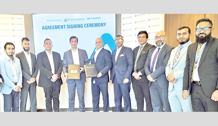 Prime Bank customers to enjoy discounts on Hyundai vehicles