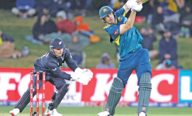 Australia ease to six-wicket win