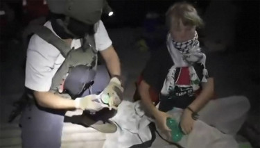 Greta Thunberg detained as Israel intercepts Gaza flotilla