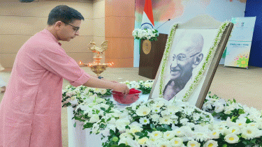 Indian High Commission in Dhaka marks Mahatma Gandhi’s 156th birth anniversary