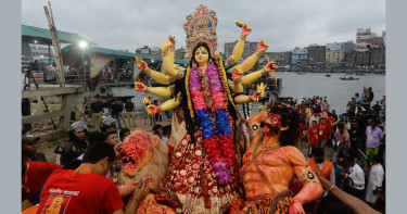 Durga Puja concludes with immersion of idols