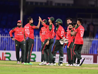 Bangladesh restrict Afghanistan to 151/9