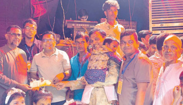 Durga Puja: Chandpur committee exchanges greetings, extends support