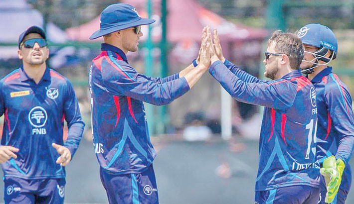 Smit stars as Namibia qualify for men’s T20 World Cup