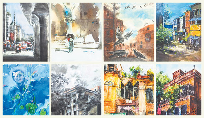 Women artists bring urban stories to canvas
