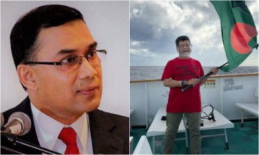 Tarique Rahman lauds Shahidul Alam for joining Gaza aid flotilla