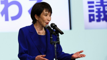 China hawk Takaichi set to be Japan's first woman PM