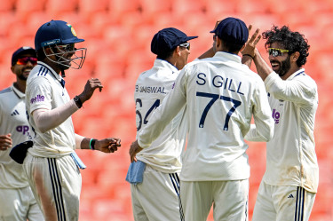 Jadeja stars as India crush West Indies in first Test