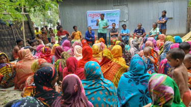 Shuvosangho organises health awareness campaign in Kurigram