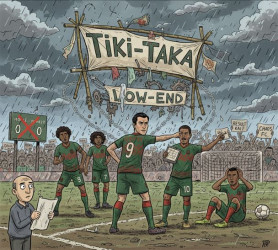 National team trapped in the grip of ‘low-end tiki-taka’