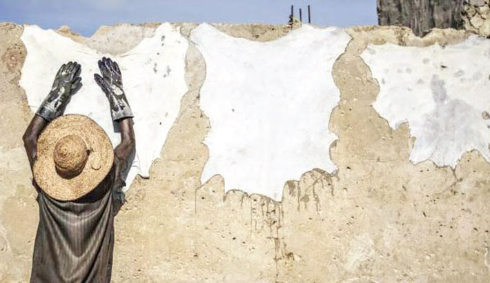 Sought by luxury labels, Nigerian leather reclaims home market