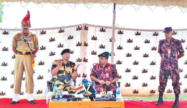 BGB-BSF commander-level meeting held at Maheshpur