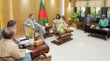 Rizwana calls for adaptation finance, just transition, and investment in talks with Nordic Ambassadors
