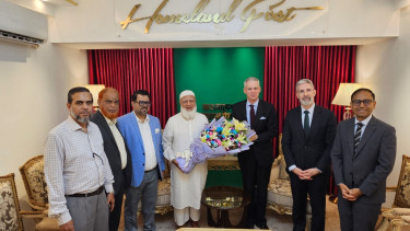 Swiss ambassador meets Jamaat ameer