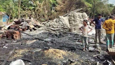 19 shops gutted in Khagrachhari fire