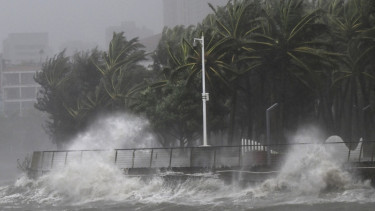 Thousands evacuated as Typhoon Matmo lashes southern China