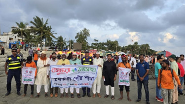 Brochures Promoting Environmental Cleanliness Distributed in Kuakata