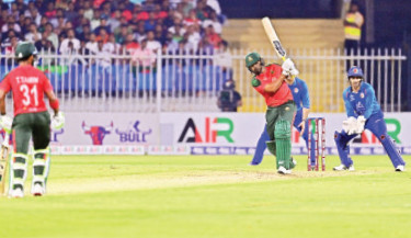 Tigers complete series sweep as Saif lights up Sharjah