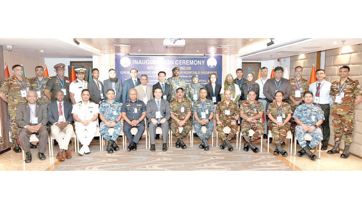 Int’l training on chemical incident preparedness for hospitals begins in Dhaka