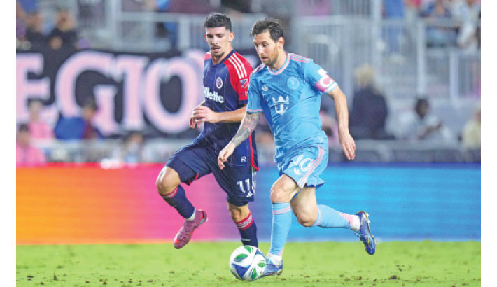Allende, Alba and Messi help Miami beat Revolution 4-1