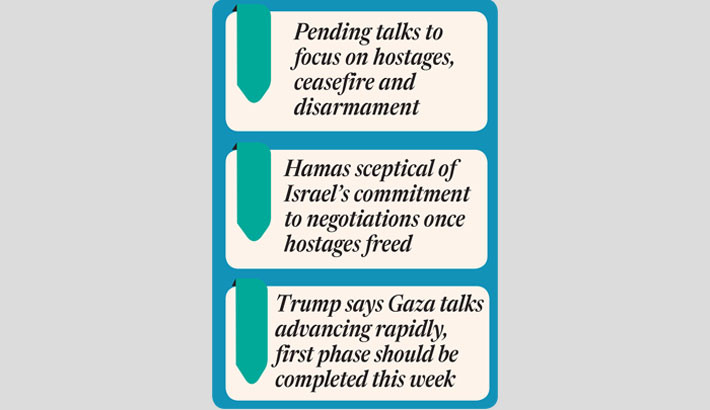 Talks begin on Trump plan to end Gaza war