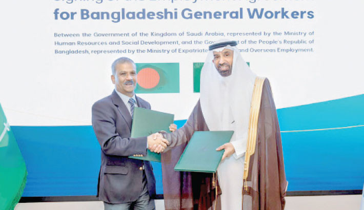 Dhaka, Riyadh sign historic labour agreement