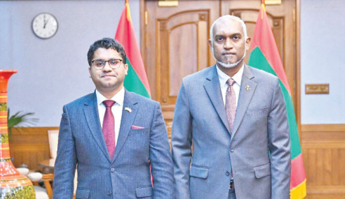 Muizzu for further strengthening ties with Bangladesh