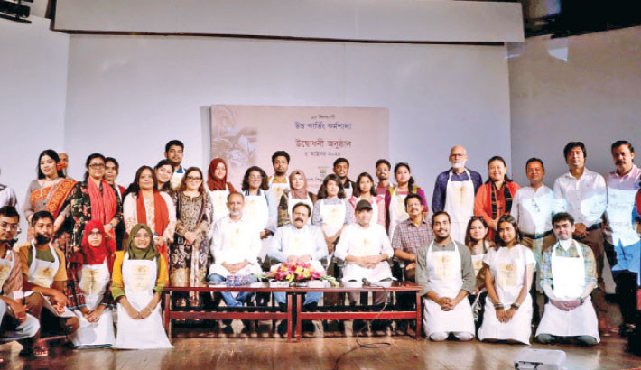 15-day wood carving workshop at  Shilpakala